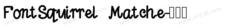FontSquirrel Matche字体转换